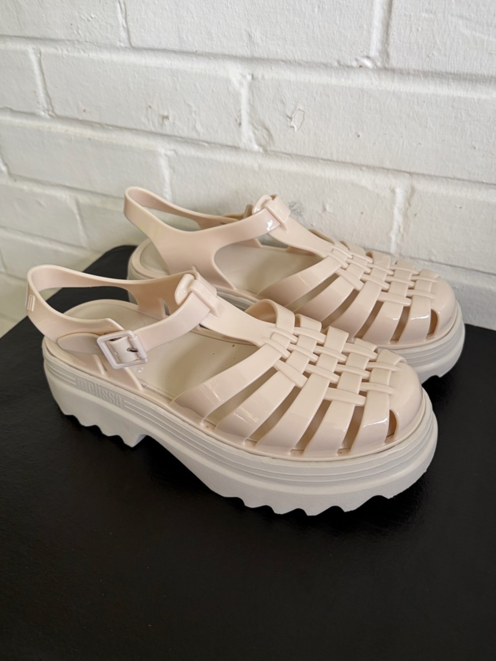 Melissa Position Platform II in Beige, SZ 6 🤍 - Picture 3 of 10
